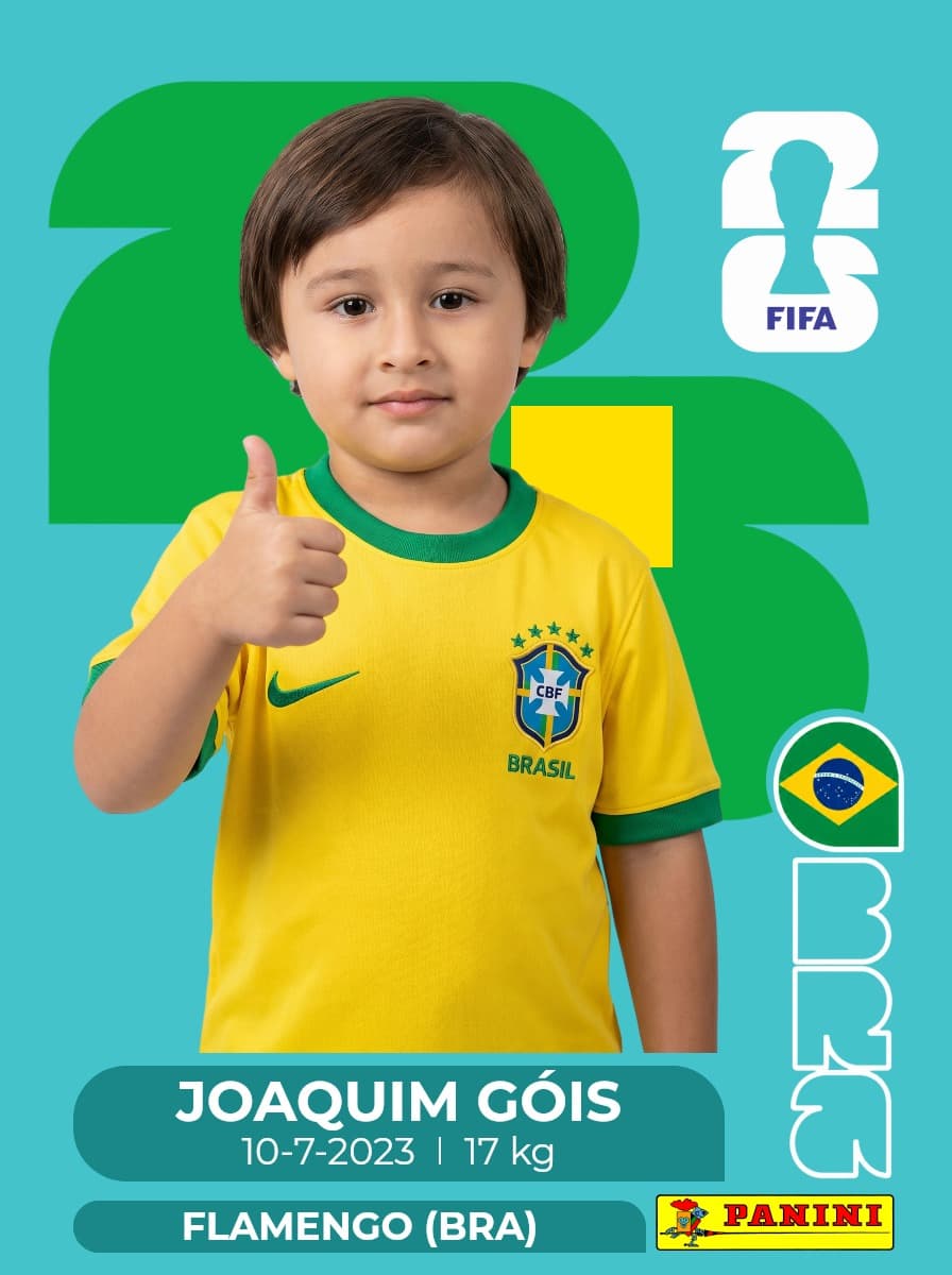 Figurinha criada por cliente