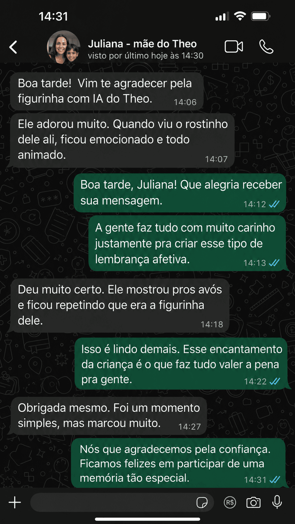 Depoimento de cliente 2
