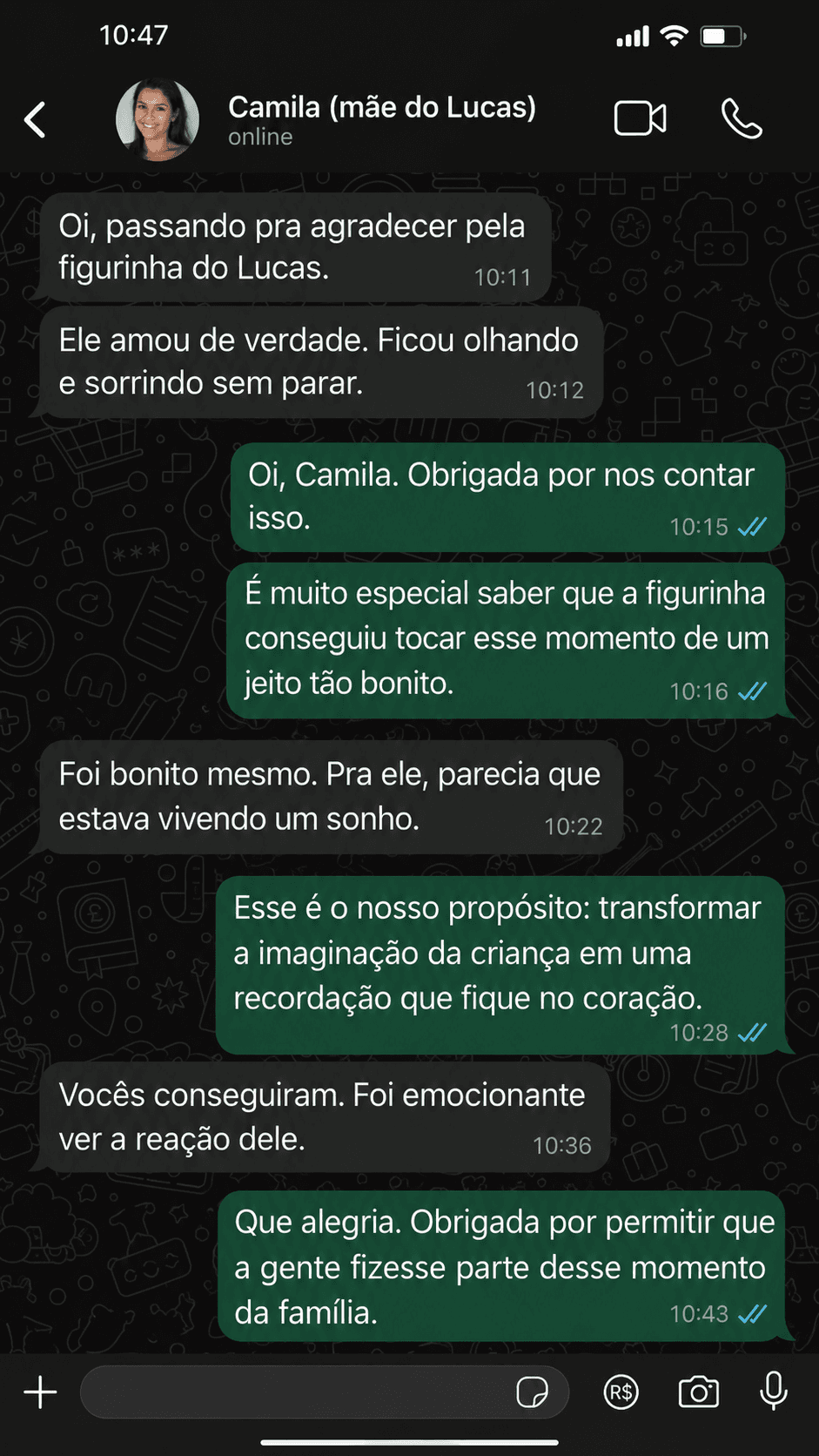 Depoimento de cliente 6